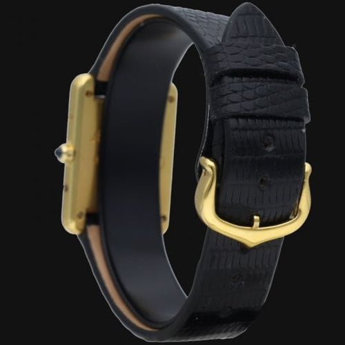 Montre Cartier Tank - Montre vermeil à quartz 58 Facettes MT42212