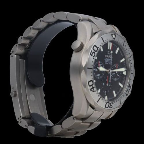 Montre Omega Seamaster Diver 300M - Montre chronographe en titane 58 Facettes MT41752