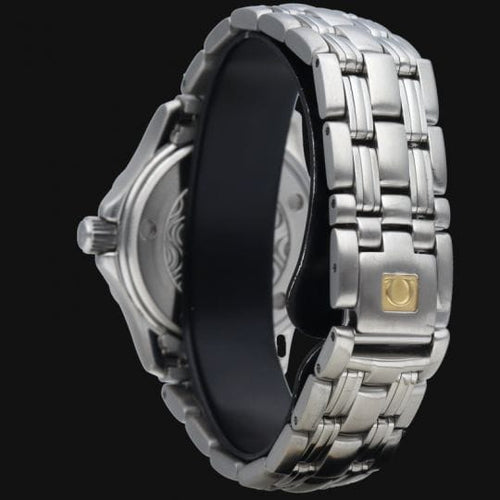 Montre Omega Seamaster - Montre Lady en acier, cadran bleu 58 Facettes MT41829