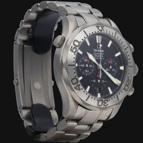 Montre Omega Seamaster 300M - Montre homme automatique en titane 41 mm 58 Facettes MT41751