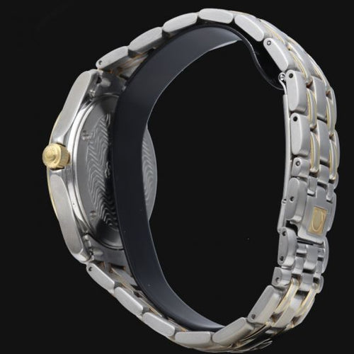 Montre Omega Seamaster 120M - Montre automatique 36 mm en or jaune et acier 58 Facettes MT41889