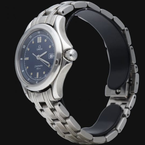 Montre Omega Seamaster 120M - Montre femme en acier, cadran bleu 58 Facettes MT41642