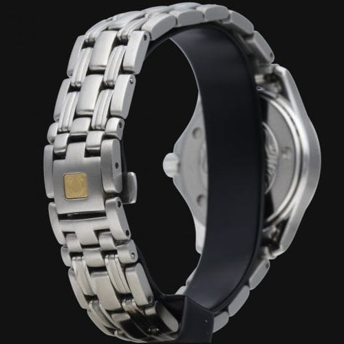 Montre Omega Seamaster 120M - Montre femme en acier, cadran bleu 58 Facettes MT41642