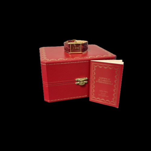 Montre Cartier Tank - Montre Vermeil 58 Facettes MT42249