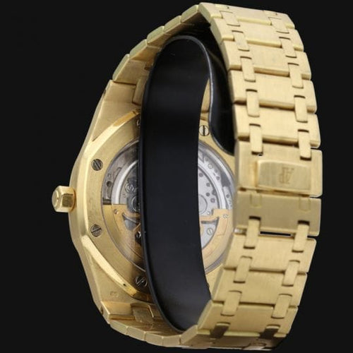 Montre Audemars Piguet Royal Oak - Montre homme 39 mm en or jaune 18K 58 Facettes MT42377
