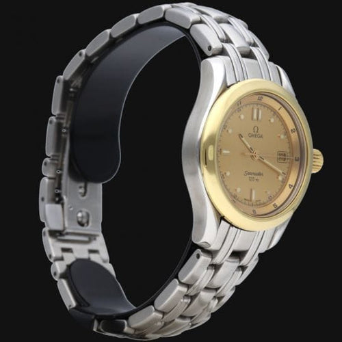 Montre Omega Seamaster 120M - Montre quartz femme en or jaune et acier 58 Facettes MT41908