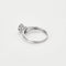 Bague 60 Bague solitaire en or blanc et diamant 58 Facettes 250282