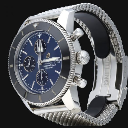 Montre Breitling Superocean Heritage II - Montre chronographe automatique homme en acier 58 Facettes MT42010