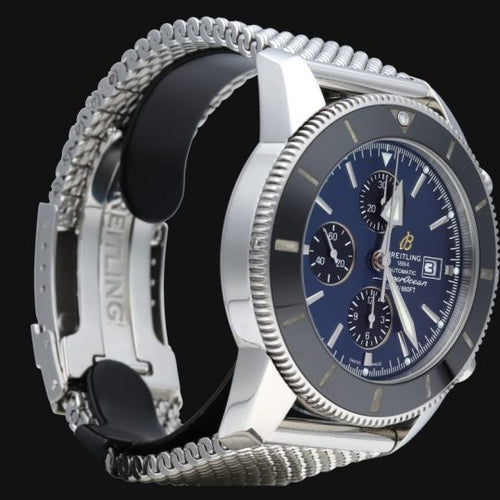 Montre Breitling Superocean Heritage II - Montre chronographe automatique homme en acier 58 Facettes MT42010