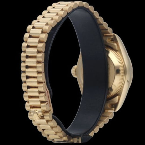 Montre Rolex Datejust - Montre Lady 26 mm en or jaune avec diamants 58 Facettes MT42408