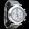 Montre Bulgari Pasha - Montre chronographe automatique homme en acier 58 Facettes MT41487