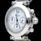 Montre Bulgari Pasha - Montre chronographe automatique homme en acier 58 Facettes MT41487