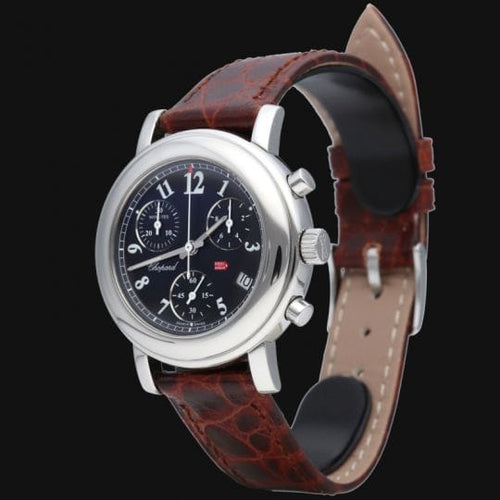 Montre Chopard Mille Miglia - Montre chronographe en acier 33 mm 58 Facettes MT42471