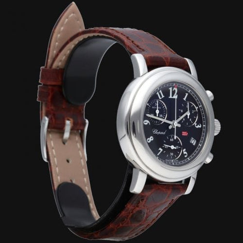 Montre Chopard Mille Miglia - Montre chronographe en acier 33 mm 58 Facettes MT42471