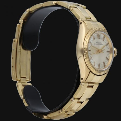 Montre Rolex Oyster Perpetual - Montre femme en or jaune 25 mm 58 Facettes MT42354