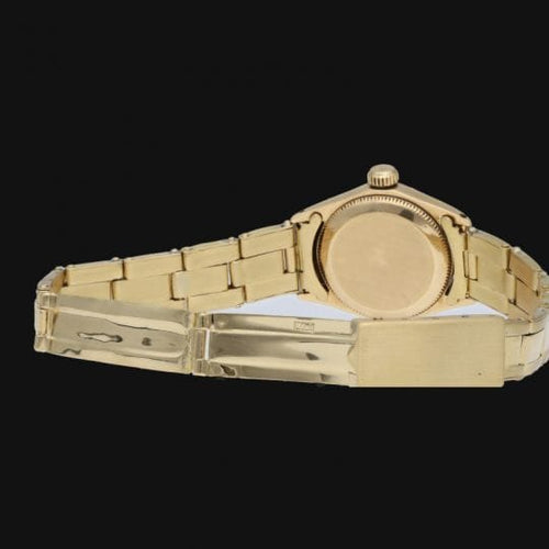 Montre Rolex Oyster Perpetual - Montre femme en or jaune 25 mm 58 Facettes MT42354