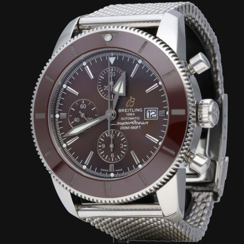 Montre Breitling Superocean Heritage II - Montre chronographe homme 58 Facettes MT42009