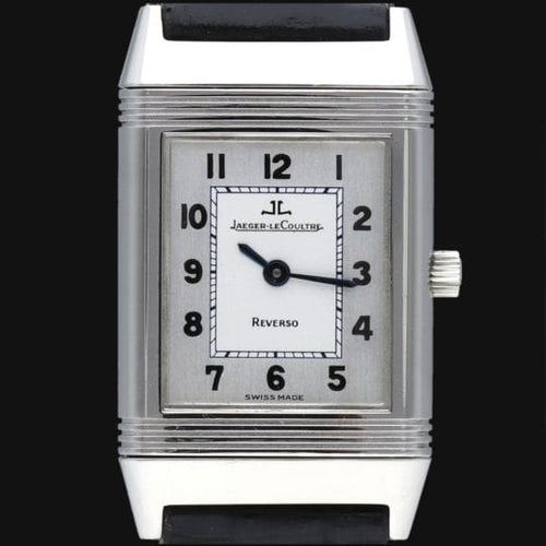 Montre Jaeger-LeCoultre Reverso - Montre classique Petit Monoface en acier 58 Facettes MT42492