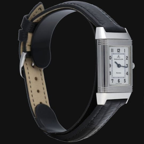 Montre Jaeger-LeCoultre Reverso - Montre classique Petit Monoface en acier 58 Facettes MT42492