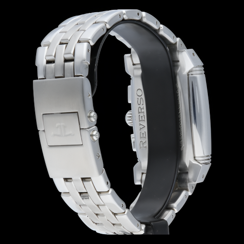 Montre Jaeger-LeCoultre Reverso - Montre Gran Sport Chronograph en acier 58 Facettes MT42509