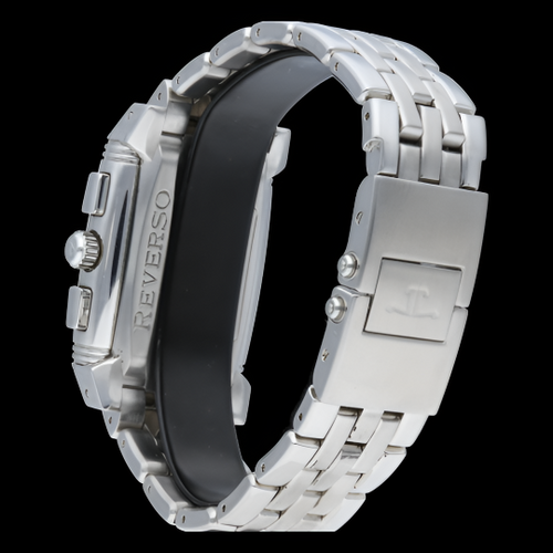 Montre Jaeger-LeCoultre Reverso - Montre Gran Sport Chronograph en acier 58 Facettes MT42509