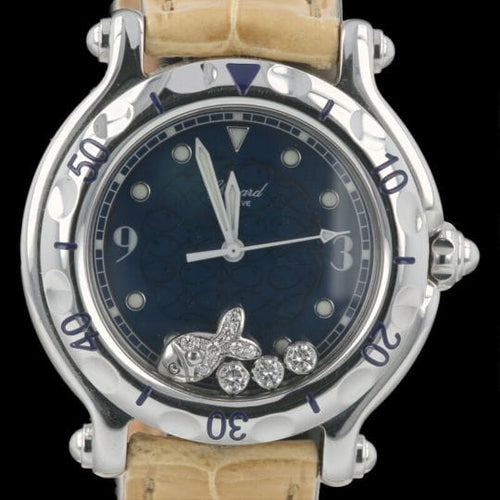Montre Chopard Happy Sport - Montre femme quartz en acier 58 Facettes MT42503