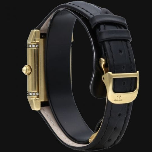 Montre Jaeger-LeCoultre Reverso Duetto - Montre femme en or jaune et diamants 58 Facettes MT42498