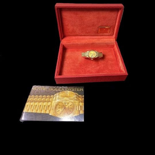Montre Rolex Datejust - Montre Lady 26 mm en or jaune avec diamants 58 Facettes MT42418
