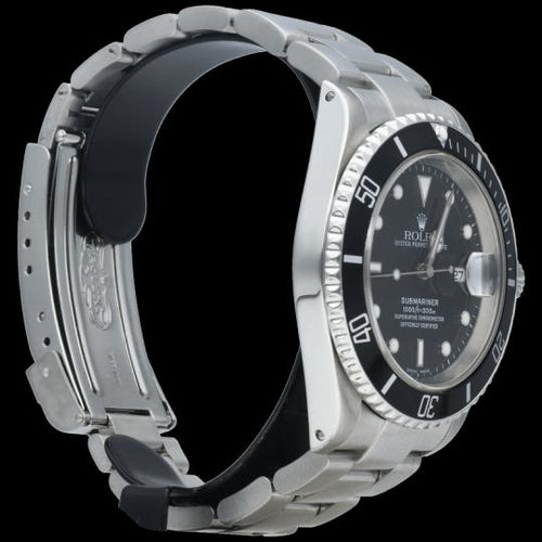 Montre Rolex Submariner Date - Montre automatique homme acier 40 mm 58 Facettes MT42537