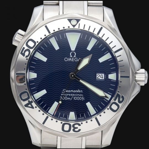 Montre Omega Seamaster Professional 300M - Montre homme quartz acier 41 mm 58 Facettes MT41745