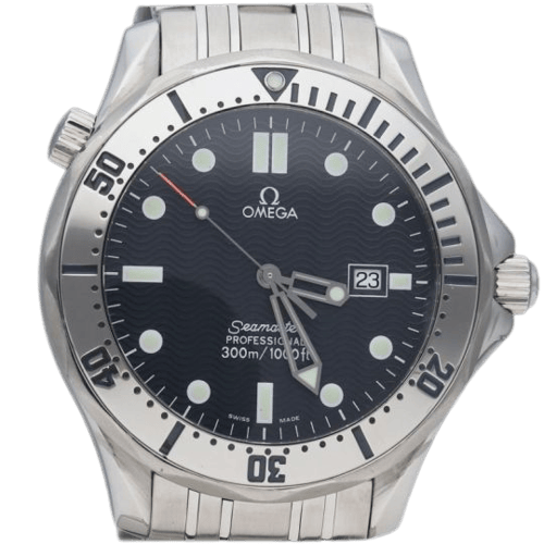 Montre Omega Seamaster Diver 300M - Montre homme en acier, cadran bleu 58 Facettes MT41817