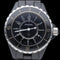 Montre Chanel J12 - Montre femme en céramique noire 33 mm 58 Facettes MT42547