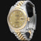 Montre Rolex Datejust - Montre 36 mm en or jaune et acier avec diamants 58 Facettes MT42528