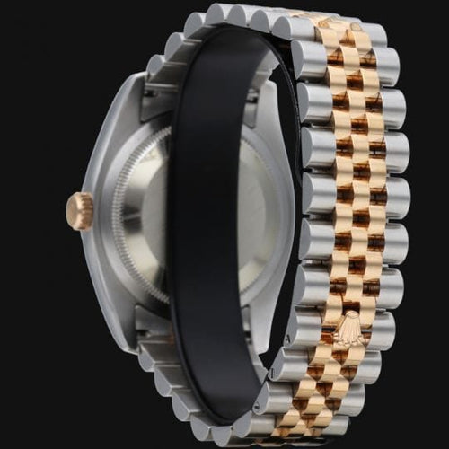 Montre Rolex Datejust - Montre 36 mm en or rose et acier 58 Facettes MT42556