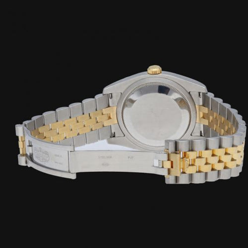 Montre Rolex Datejust - Montre 36 mm en or jaune et acier 58 Facettes MT42525