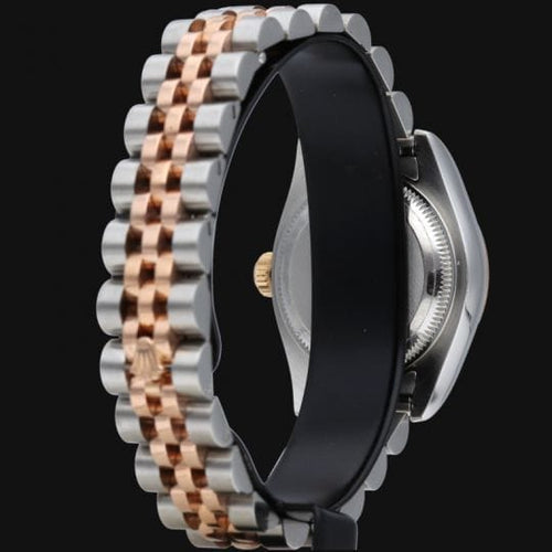 Montre Rolex Lady-Datejust 26 - Montre Oyster Perpetual en or rose et acier 58 Facettes MT42570