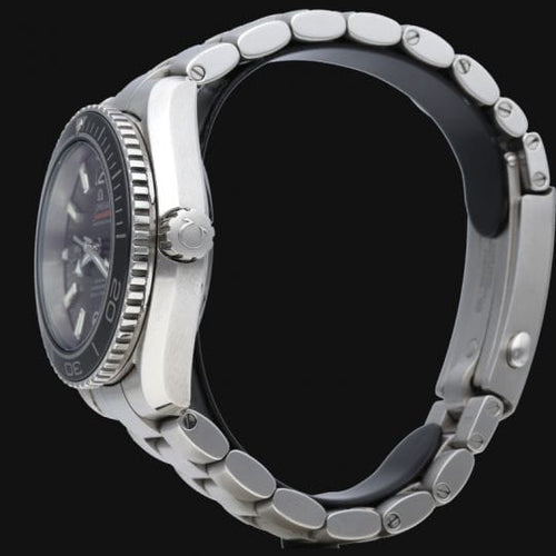 Montre Omega Seamaster Planet Ocean - Montre automatique en acier 38 mm 58 Facettes MT42597