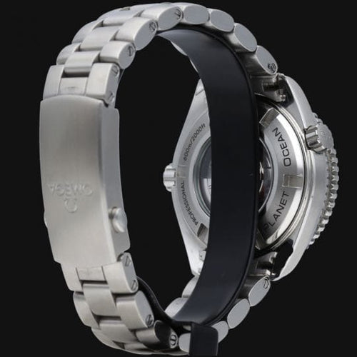 Montre Omega Seamaster Planet Ocean - Montre automatique en acier 38 mm 58 Facettes MT42597