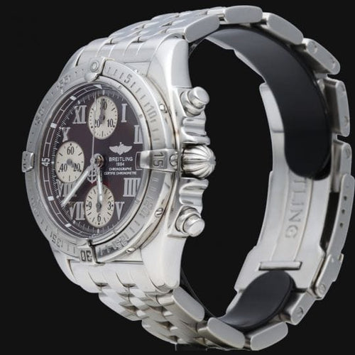 Montre Breitling Chronomat Cockpit - Montre chronographe automatique en acier 58 Facettes MT42037