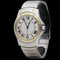 Montre Cartier Santos Ronde - Montre femme en or jaune et acier 58 Facettes MT42557