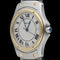 Montre Cartier Santos Ronde - Montre femme en or jaune et acier 58 Facettes MT42557