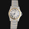 Montre Cartier Santos Ronde - Montre quartz en or jaune et acier 58 Facettes MT42873