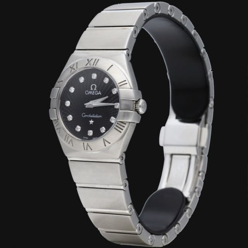 Montre Omega Constellation - Montre femme quartz en acier 27 mm 58 Facettes MT42795