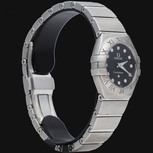 Montre Omega Constellation - Montre femme quartz en acier 27 mm 58 Facettes MT42795