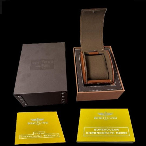 Montre Breitling Superocean - Montre chronographe M2000 en acier 58 Facettes MT42085
