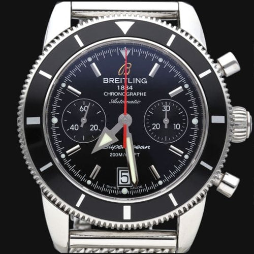 Montre Breitling Superocean Heritage - Montre chronographe automatique homme en acier 58 Facettes MT42068