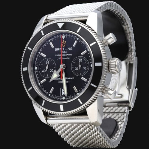 Montre Breitling Superocean Heritage - Montre chronographe automatique homme en acier 58 Facettes MT42068