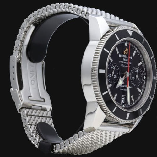 Montre Breitling Superocean Heritage - Montre chronographe automatique homme en acier 58 Facettes MT42068