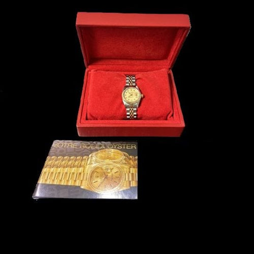 Montre Rolex Datejust - Montre femme 26 mm acier et or jaune 58 Facettes MT42412