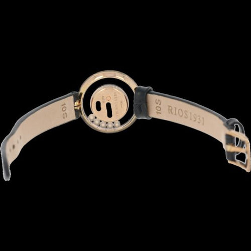 Montre Chopard Happy Diamonds - Montre femme en or rose et diamants 58 Facettes MT42512